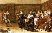 Pieter Codde Dancing Party painting